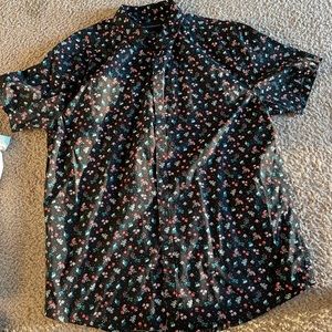 flower button up